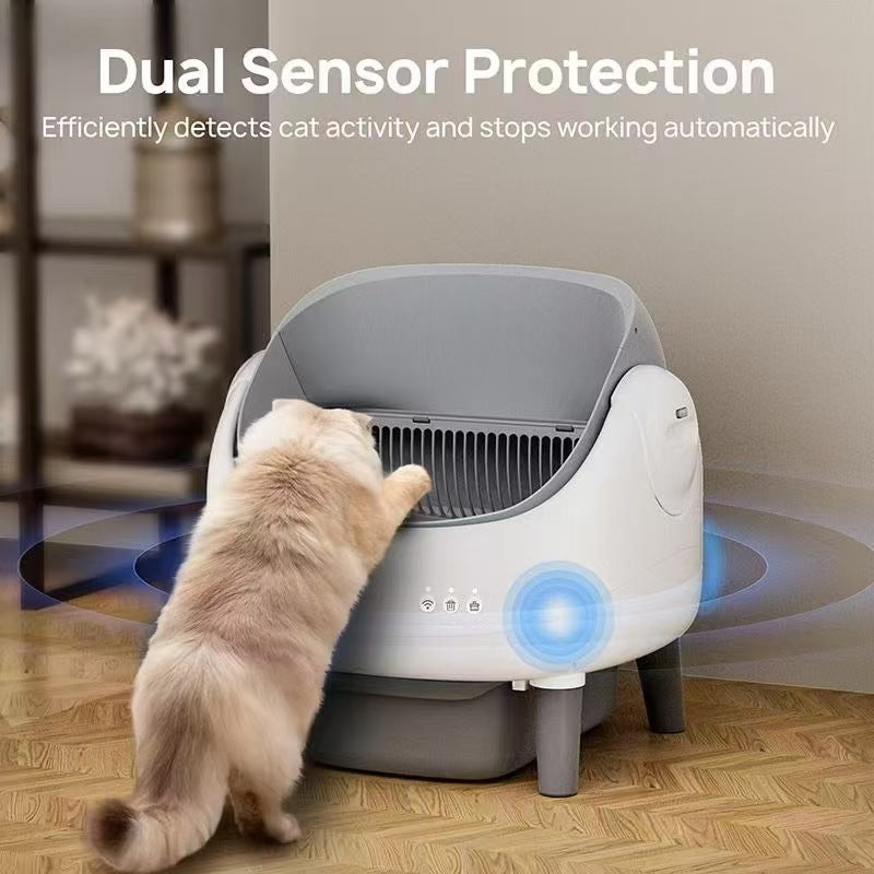 Smart-self-cleaning-cat-litter-box